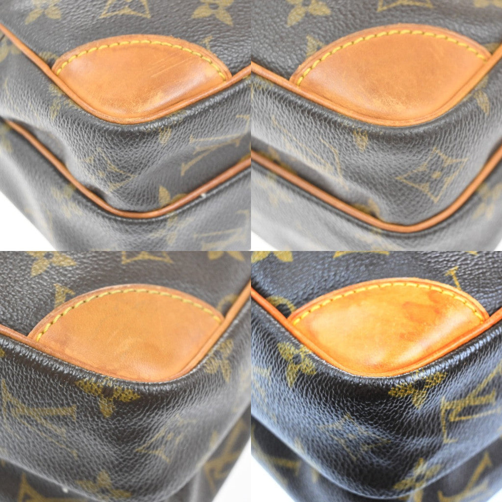Louis Vuitton Amazone Bag Monogram Canvas Brown Canvas Shoulder Bag