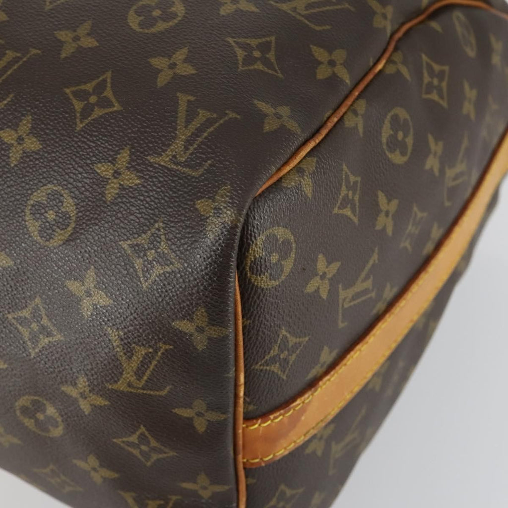 Louis Vuitton Keepall Bandouliere Bag Monogram Canvas Brown Canvas Travel Bag