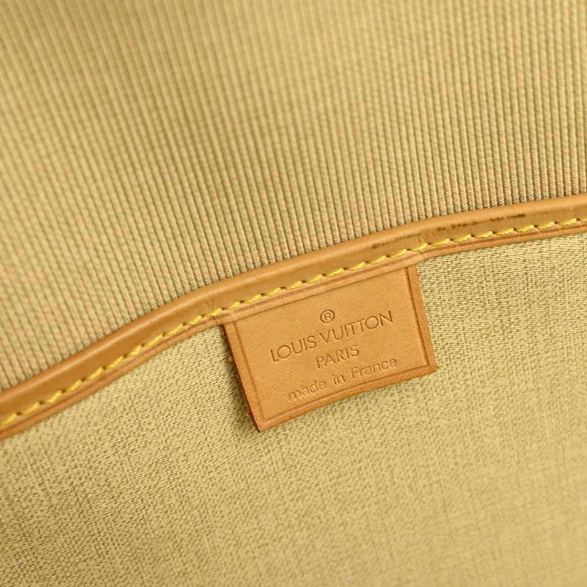 Louis Vuitton Excursion Handbag Monogram Canvas Brown Canvas Handbag