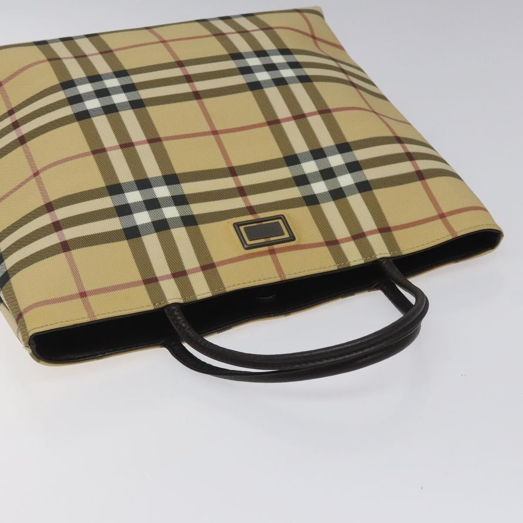 Burberry Nova Check Handbag Nova Check Canvas Beige Canvas Handbag