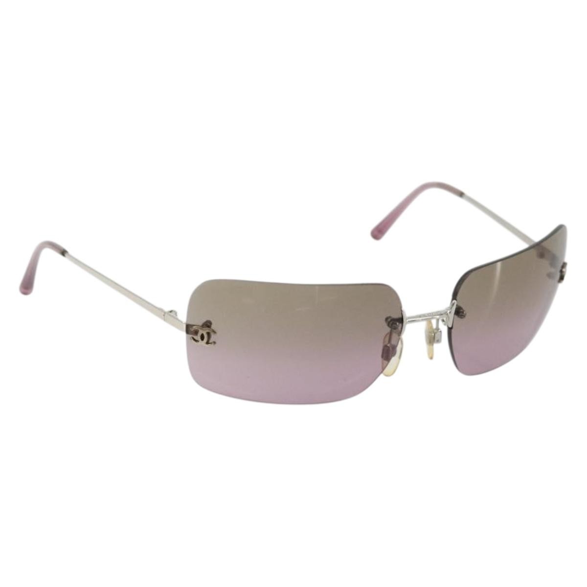 Chanel Logo Cc Sunglasses Plastic Pink Plastic Sunglasse Accessory