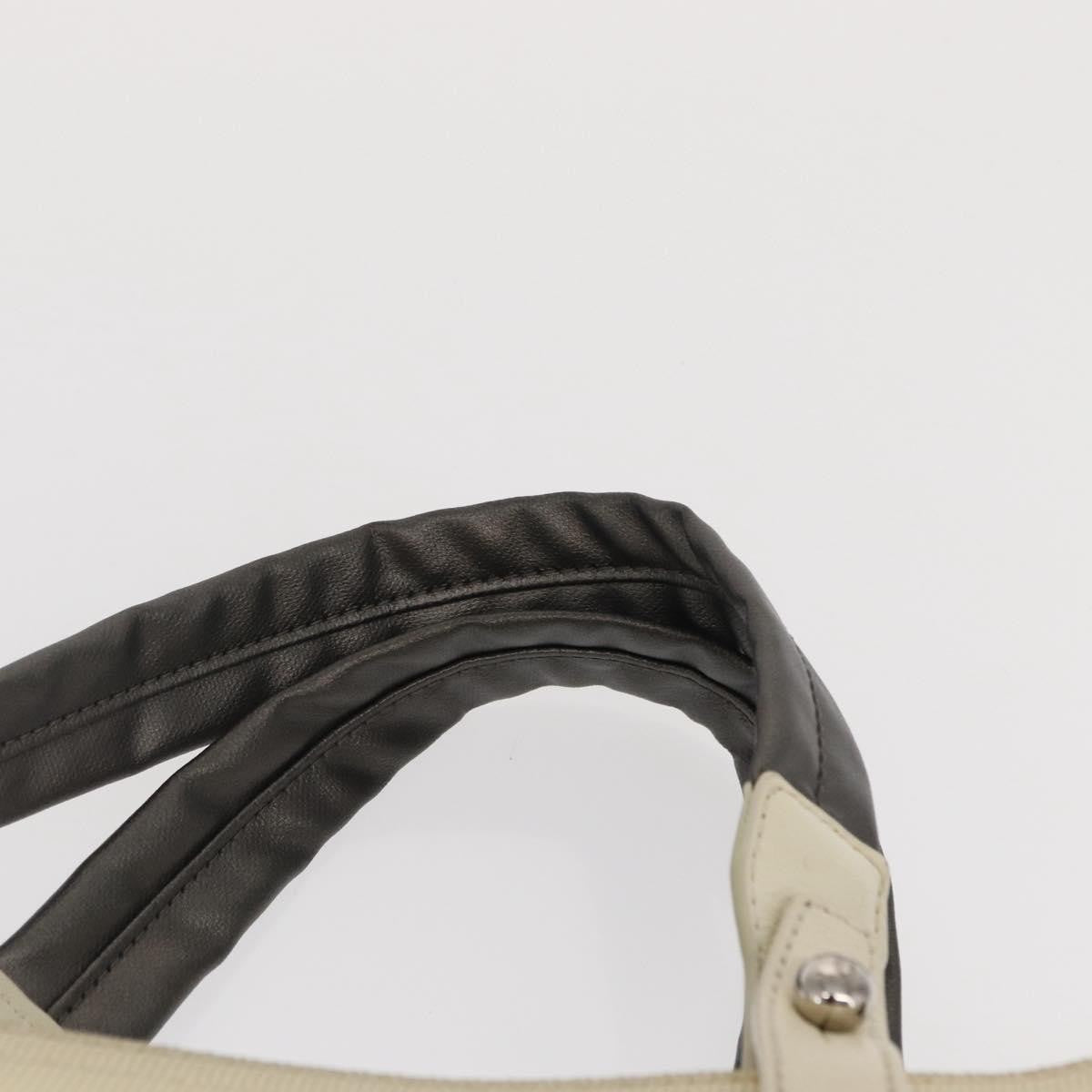 Chanel Biarritz Tote Nylon Silver Nylon Tote Bag Bag