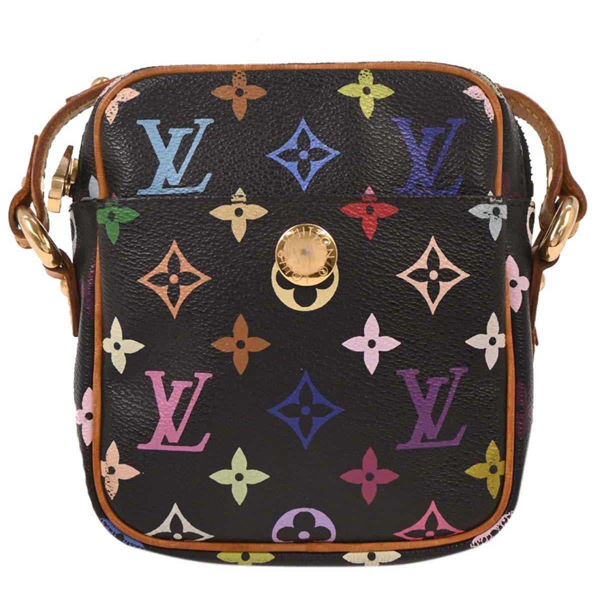 Louis Vuitton Rift Handbag Monogram Multicolor Multicolour Canvas Shoulder Bag