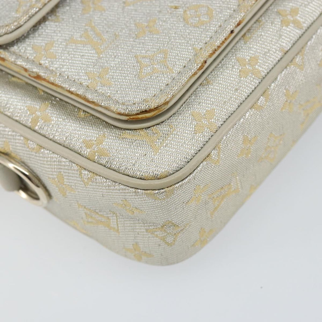 Louis Vuitton Mckenna Shoulder Bag Mini Lin Gold Canvas Bag