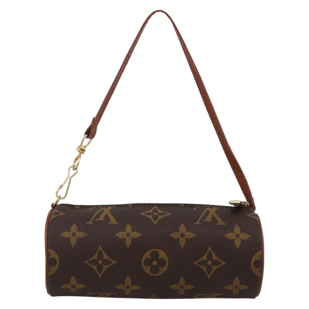 Louis Vuitton Papillon Pochette Monogram Canvas Brown Canvas Clutche & Pouche Bag