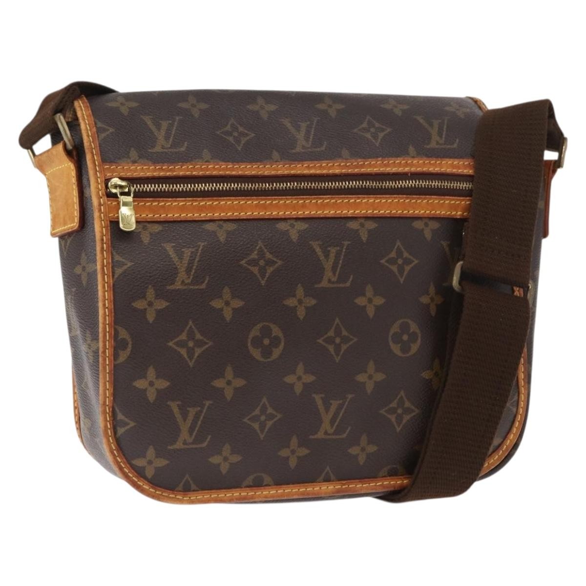 Louis Vuitton Bosphore Messenger Bag Monogram Canvas Brown Canvas Shoulder Bag