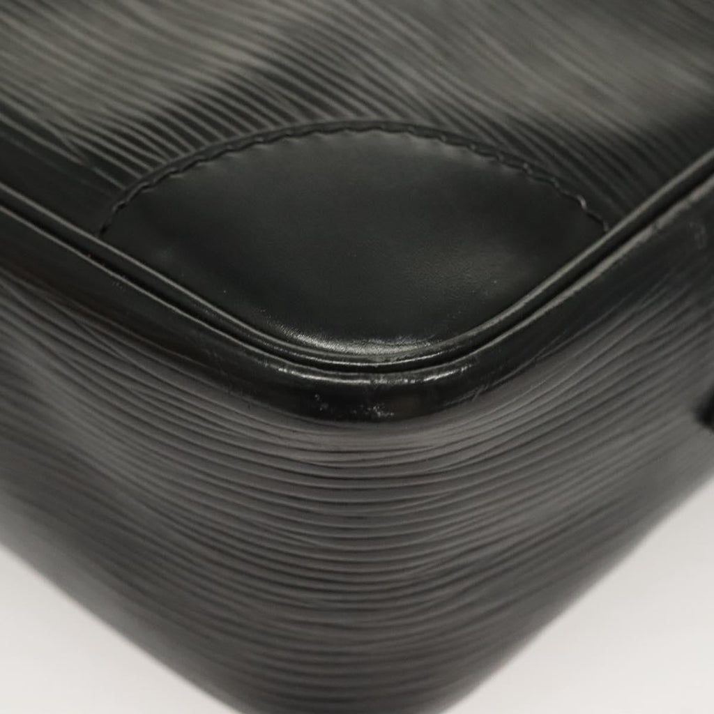 Louis Vuitton Trocadero Handbag Epi Leather Black Leather Shoulder Bag