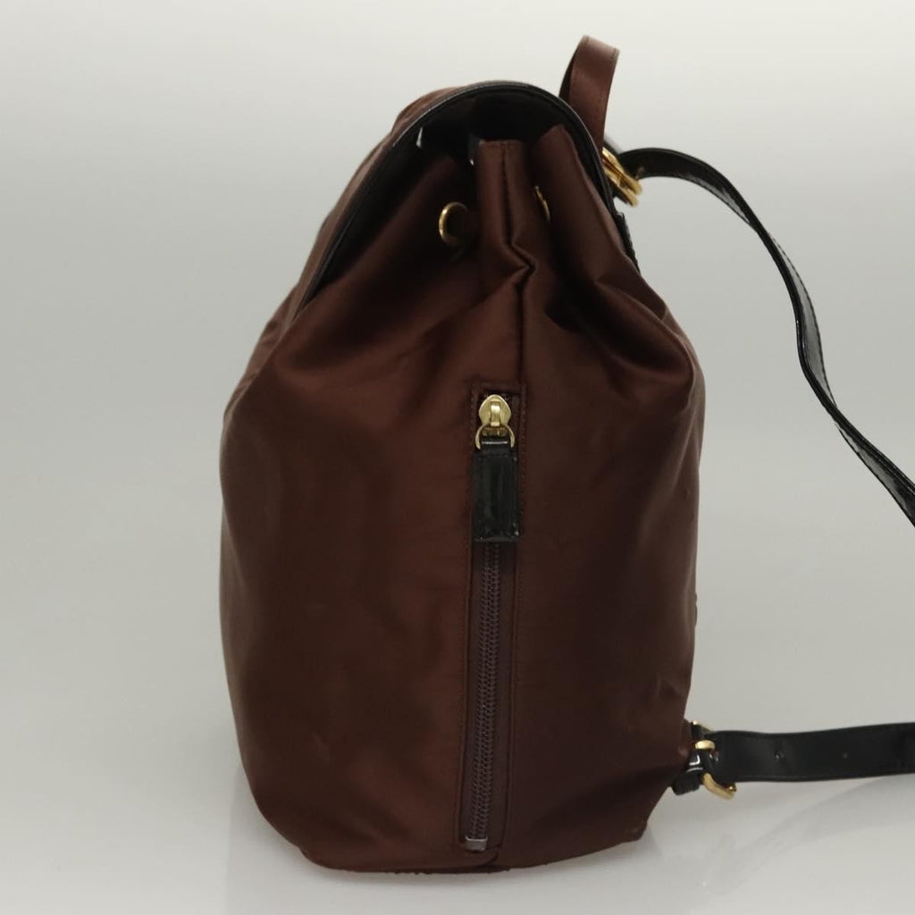 Balenciaga Vintage Backpack Nylon Brown Nylon Backpack