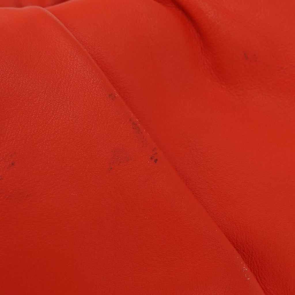 Bottega Veneta The Chain Pouch Leather Orange Leather Clutche & Pouche Bag