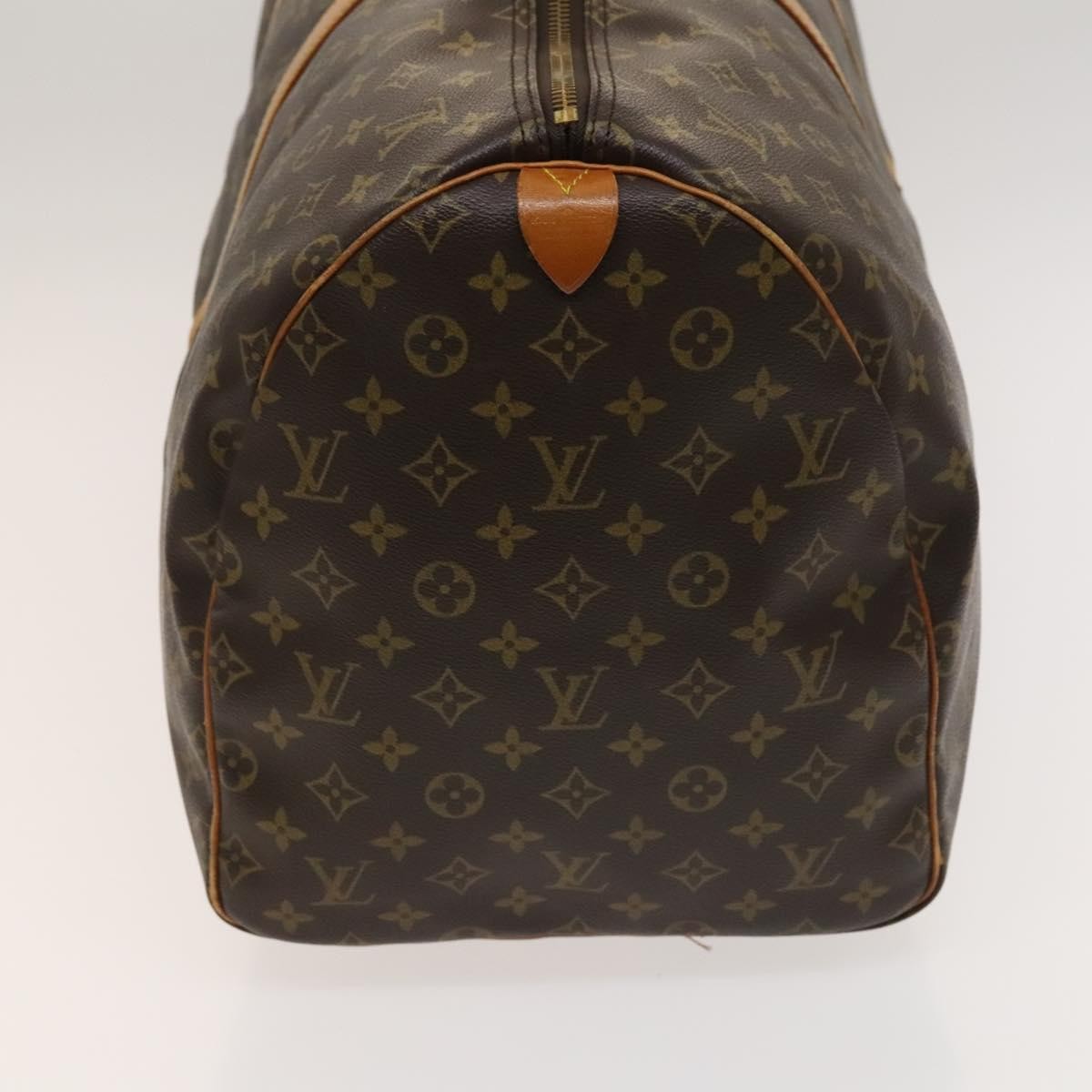 Louis Vuitton Keepall Bag Monogram Canvas Brown Canvas Travel Bag