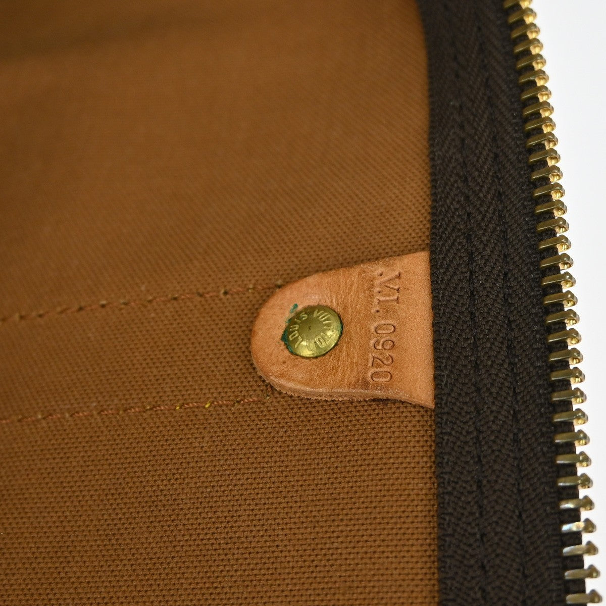 Louis Vuitton Keepall Bandouliere Bag Monogram Canvas Brown Canvas Travel Bag