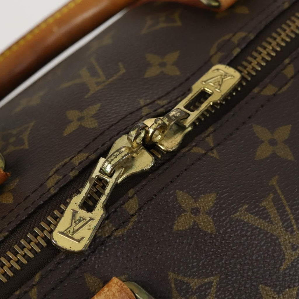 Louis Vuitton Keepall Bag Monogram Canvas Brown Canvas Travel Bag