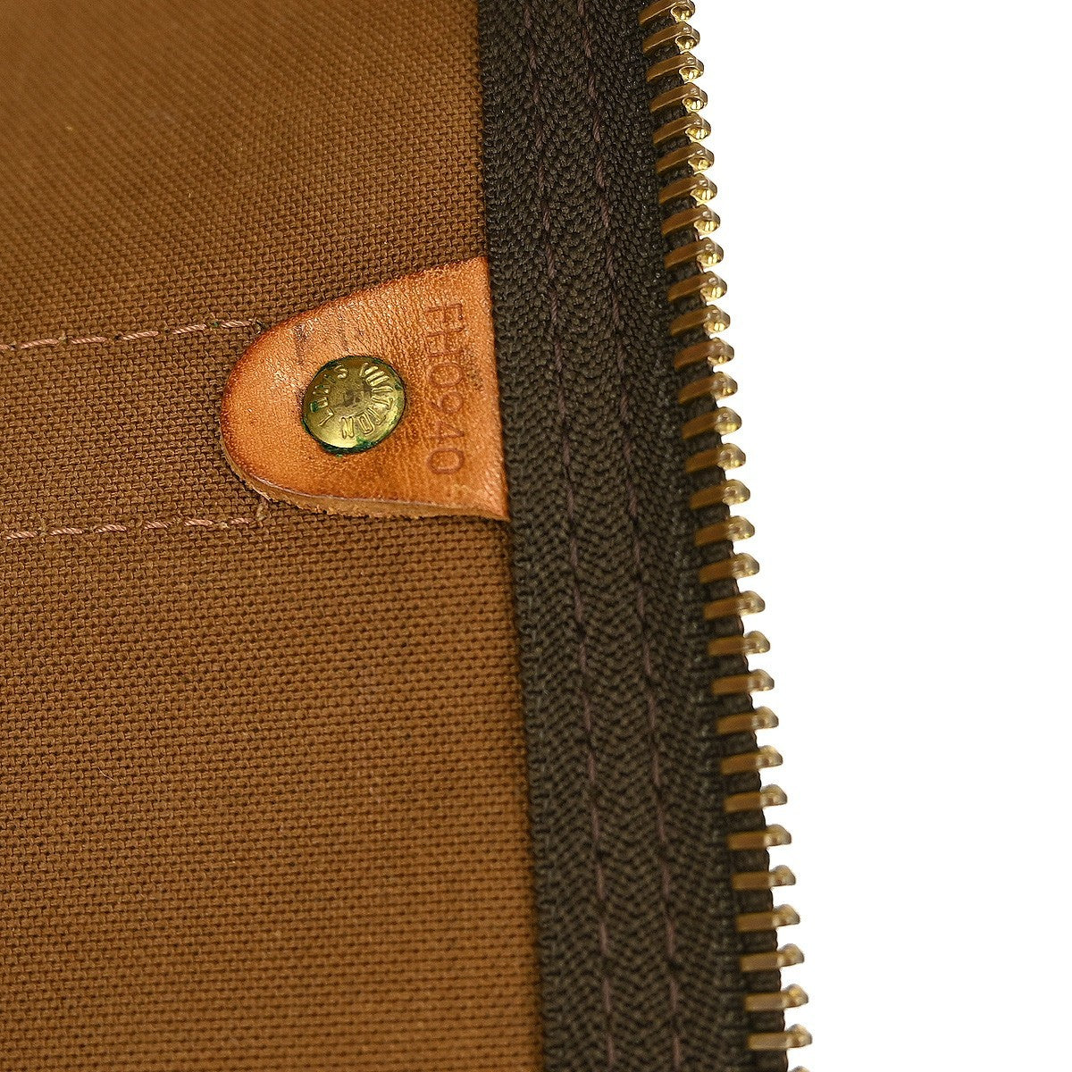 Louis Vuitton Keepall Bag Monogram Canvas Brown Canvas Travel Bag