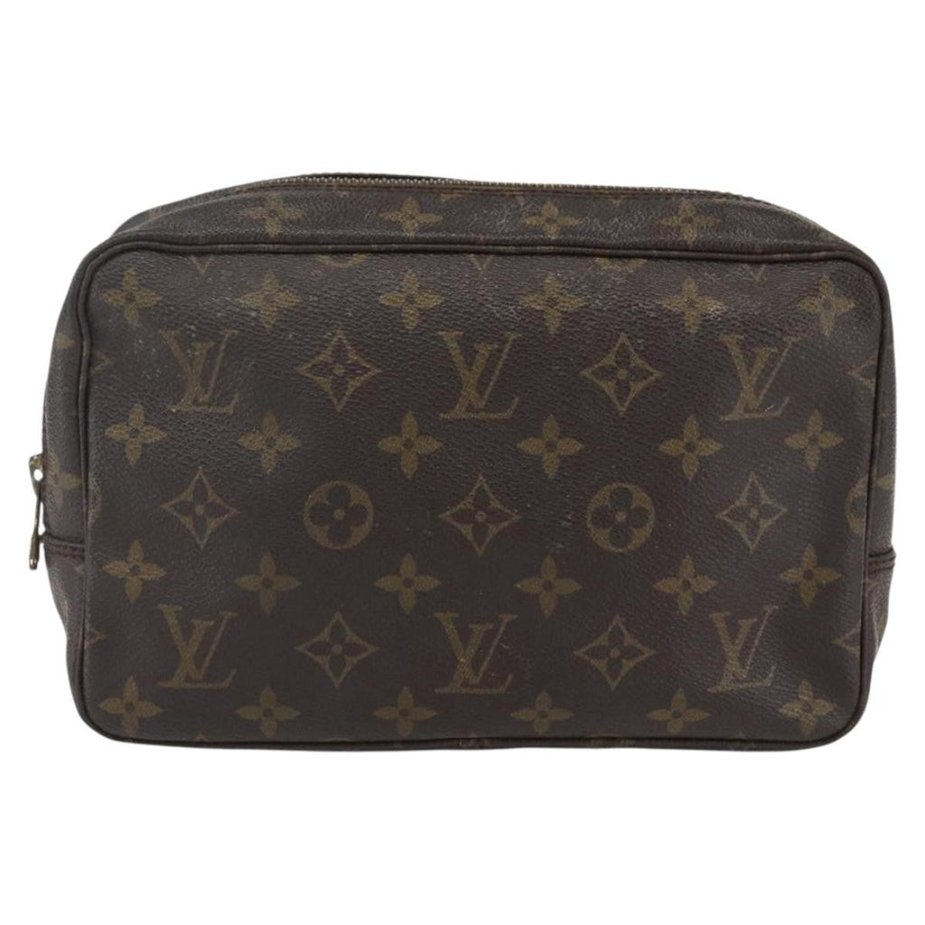 Louis Vuitton Trousse Toilette Monogram Canvas Brown Canvas Clutche & Pouche Bag