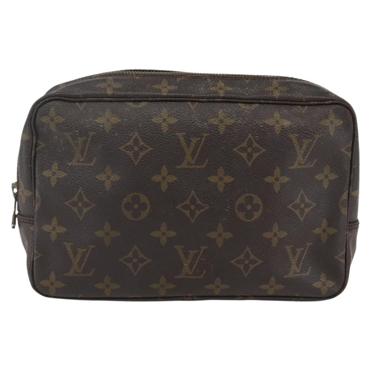 Louis Vuitton Trousse Toilette Monogram Canvas Brown Canvas Clutche & Pouche Bag