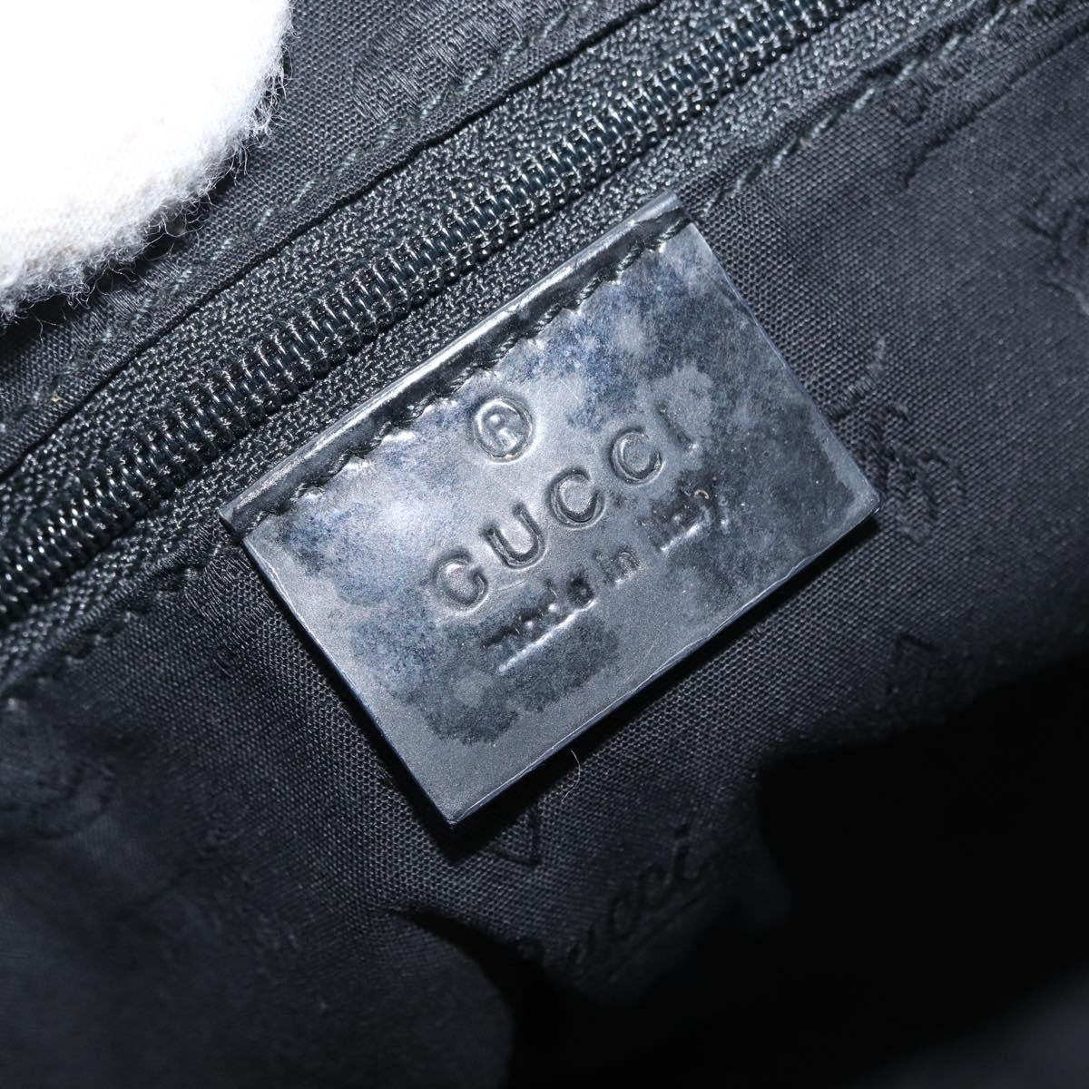 Gucci Jolie Web Tote Gg Canvas Black Canvas Tote Bag Bag (Pre-Owned)