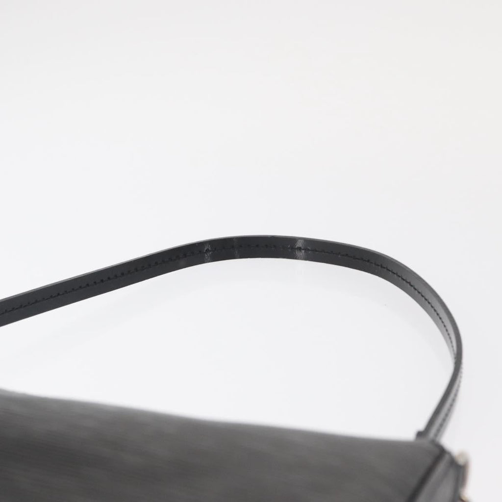 Louis Vuitton Pochette Accessoires Nm Electric Epi Leather Black Leather Clutche & Pouche Bag