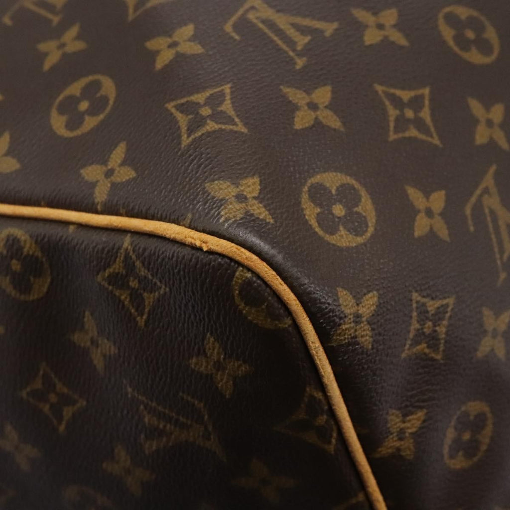 Louis Vuitton Keepall Bag Monogram Canvas Brown Canvas Travel Bag