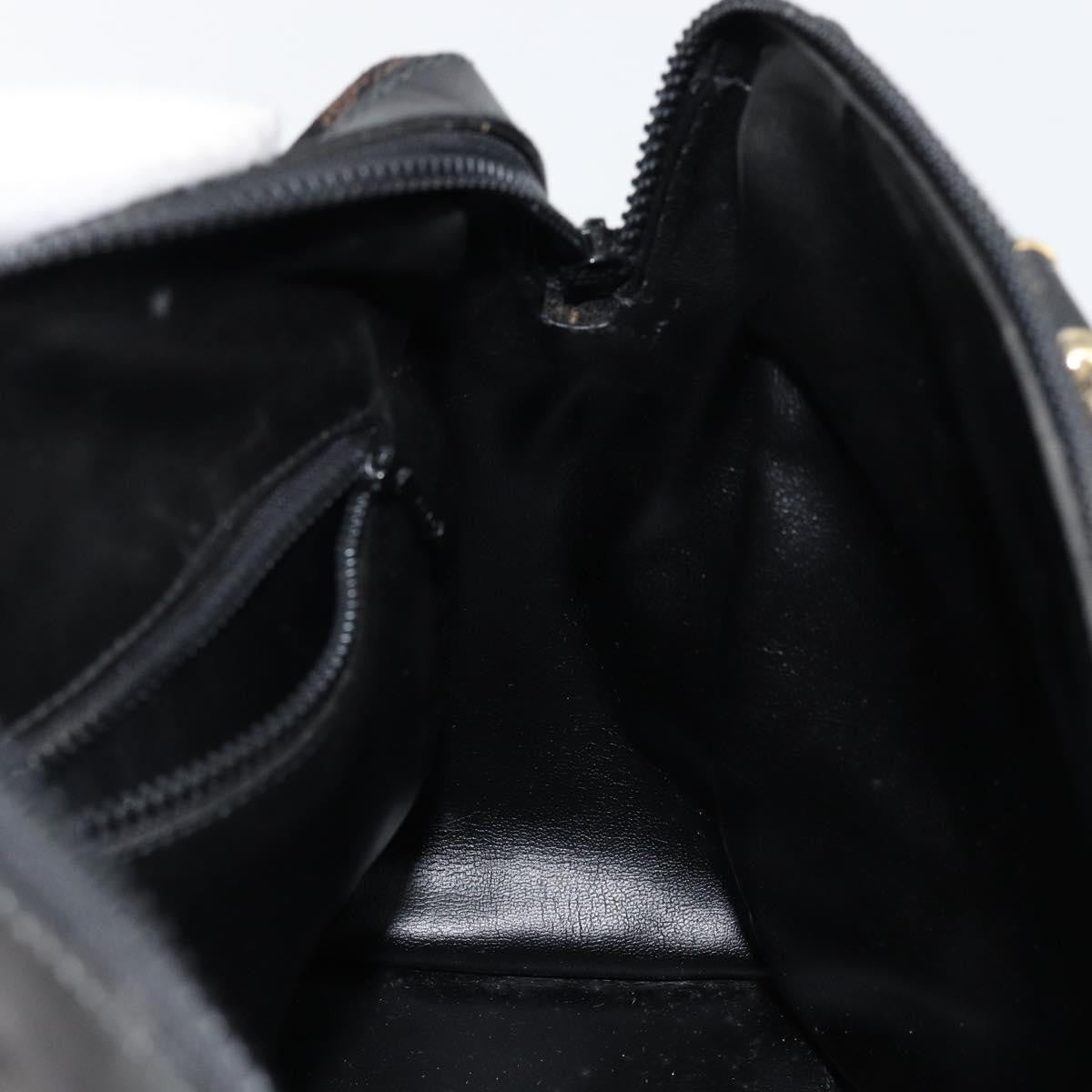 Celine Vintage Macadam Handbag C Macadam Suede Black Suede Handbag