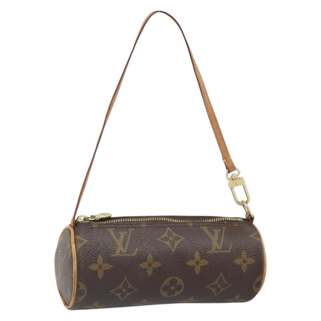 Louis Vuitton Papillon Pochette Monogram Canvas Brown Canvas Clutche & Pouche Bag