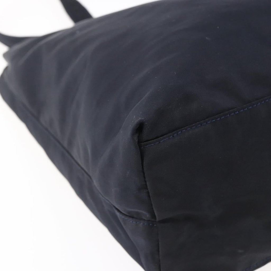 Prada Front Pocket Zip Tote Tessuto Black Nylon Tote Bag Bag