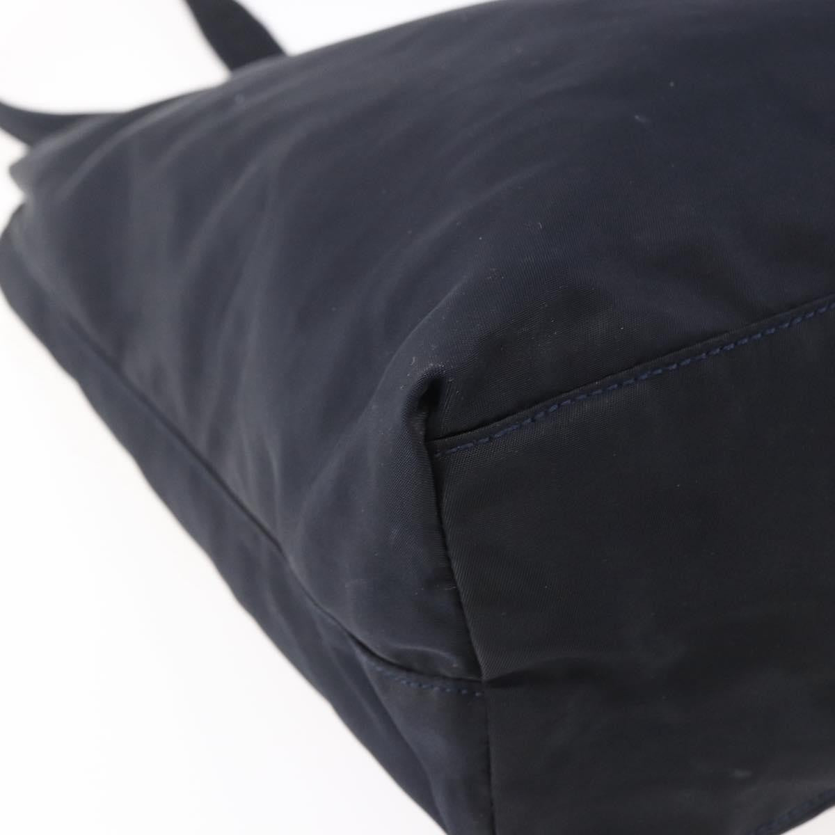 Prada Front Pocket Zip Tote Tessuto Black Nylon Tote Bag Bag