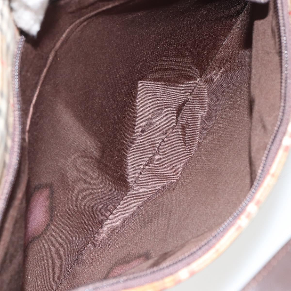 Burberry Nova Check Tote Canvas And Leather Beige Canvas Tote Bag