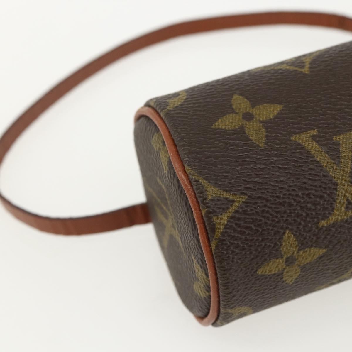 Louis Vuitton Papillon Pochette Monogram Canvas Brown Canvas Clutche & Pouche Bag