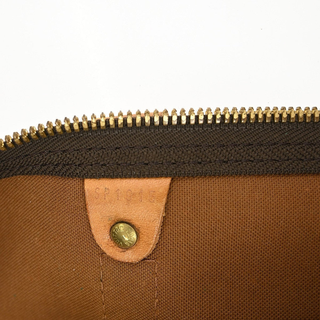 Louis Vuitton Keepall Bag Monogram Canvas Brown Canvas Travel Bag
