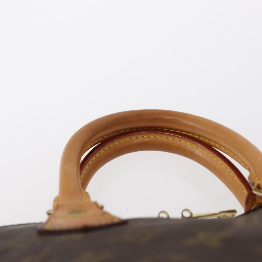 Louis Vuitton Alma Handbag Monogram Canvas Brown Canvas Handbag