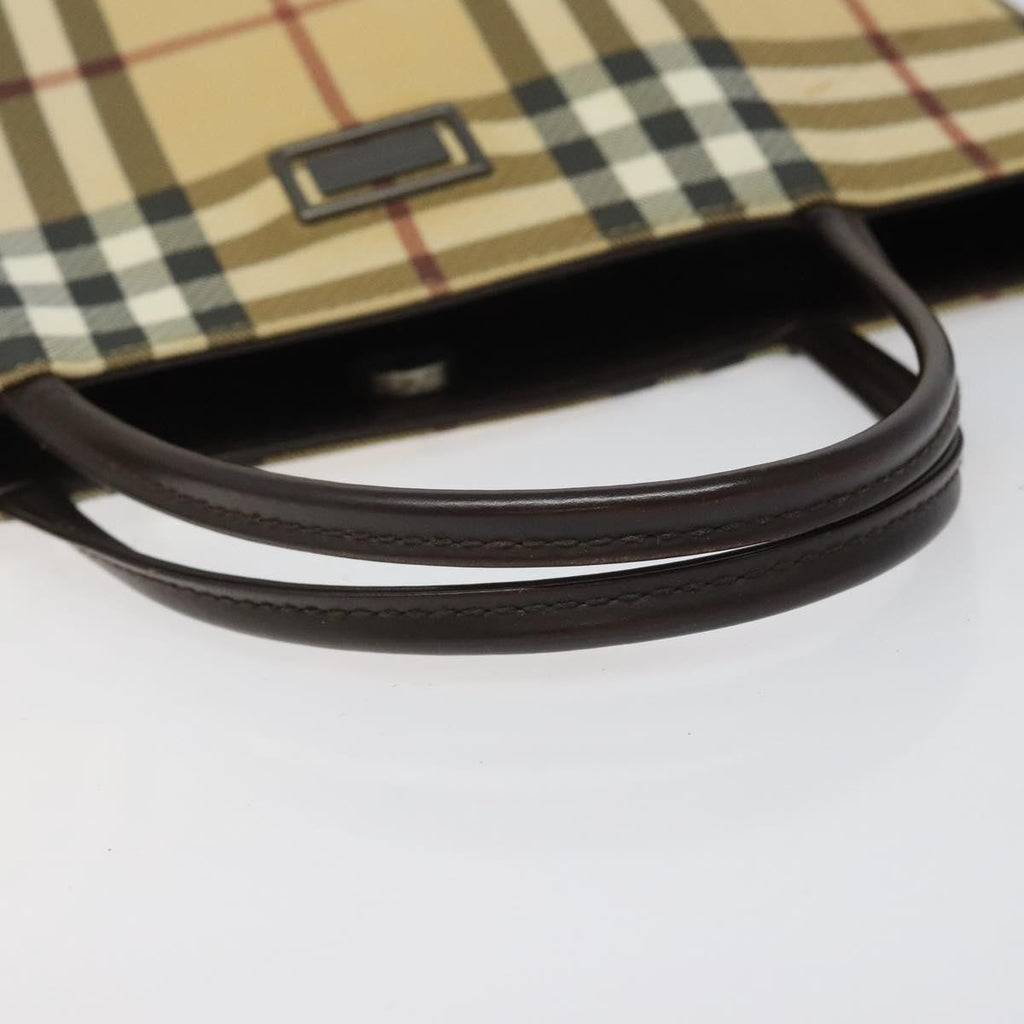 Burberry Nova Check Handbag Nova Check Canvas Beige Canvas Handbag