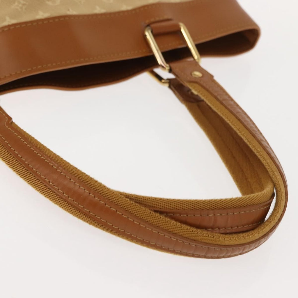 Louis Vuitton Lucille Handbag Mini Lin Beige Canvas Tote Bag