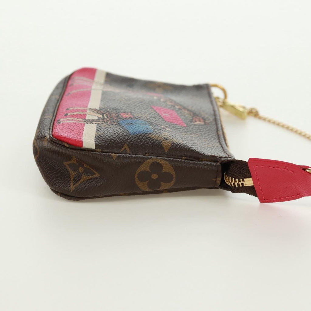 Louis Vuitton Pochette Accessoires Limited Edition Christmas Animation Monogram Canvas Multicolour Canvas Clutche & Pouche Bag