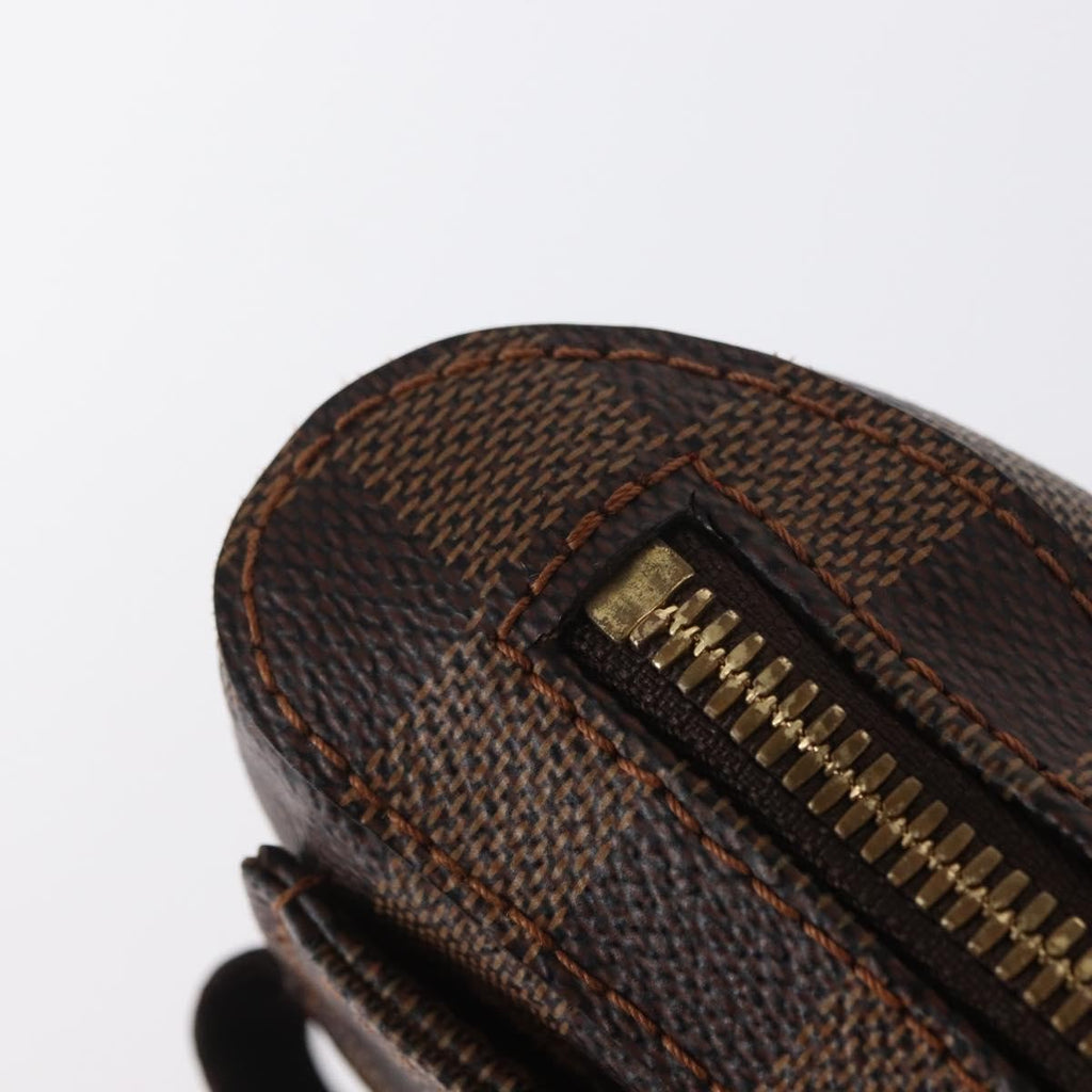 Louis Vuitton Geronimos Waist Bag Damier Brown Canvas Clutche & Pouche Bag