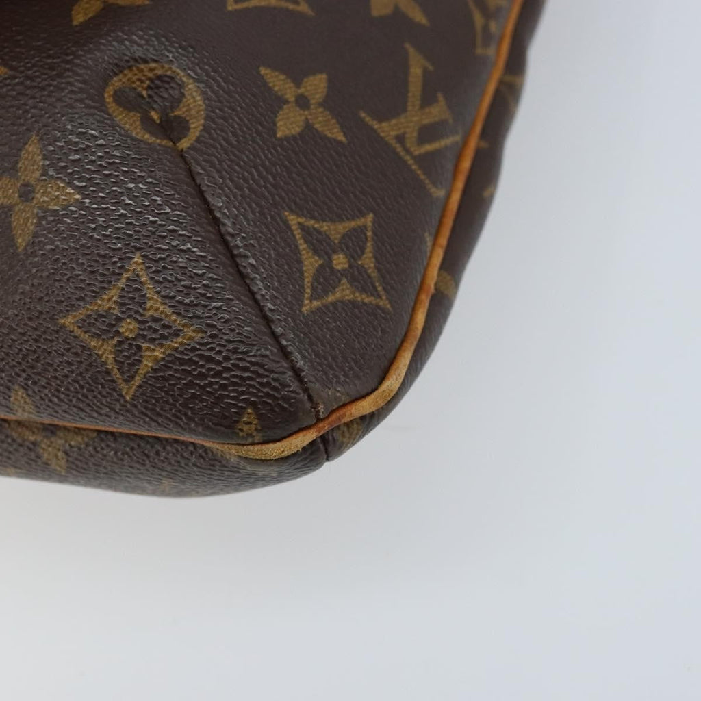 Louis Vuitton Musette Handbag Monogram Canvas Brown Canvas Shoulder Bag