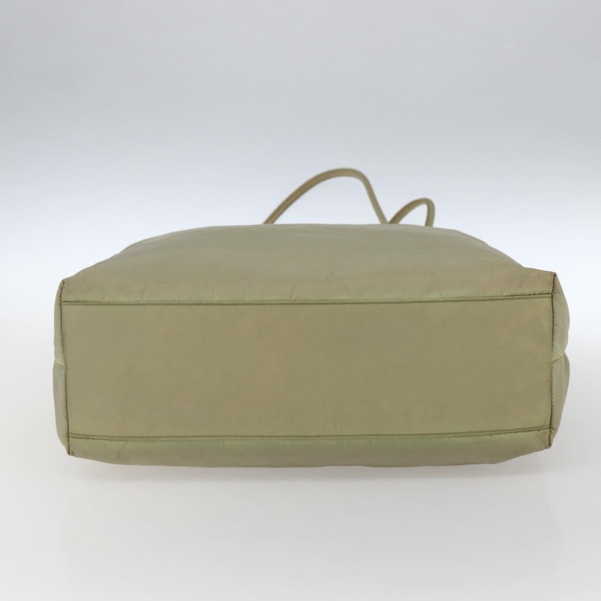 Prada Vintage Zip Tote Tessuto Ecru Nylon Tote Bag Bag