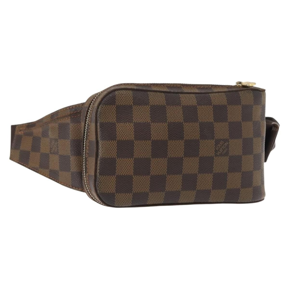 Louis Vuitton Geronimos Waist Bag Damier Brown Canvas Shoulder Bag