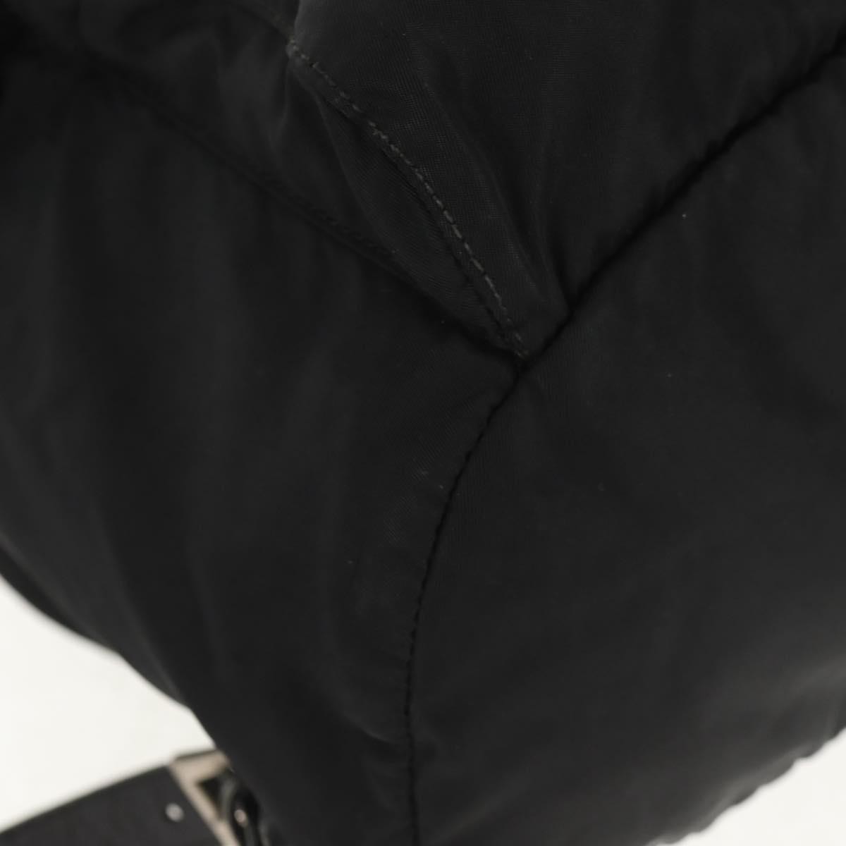 Prada Front Pocket Backpack Tessuto Black Nylon Backpack Bag