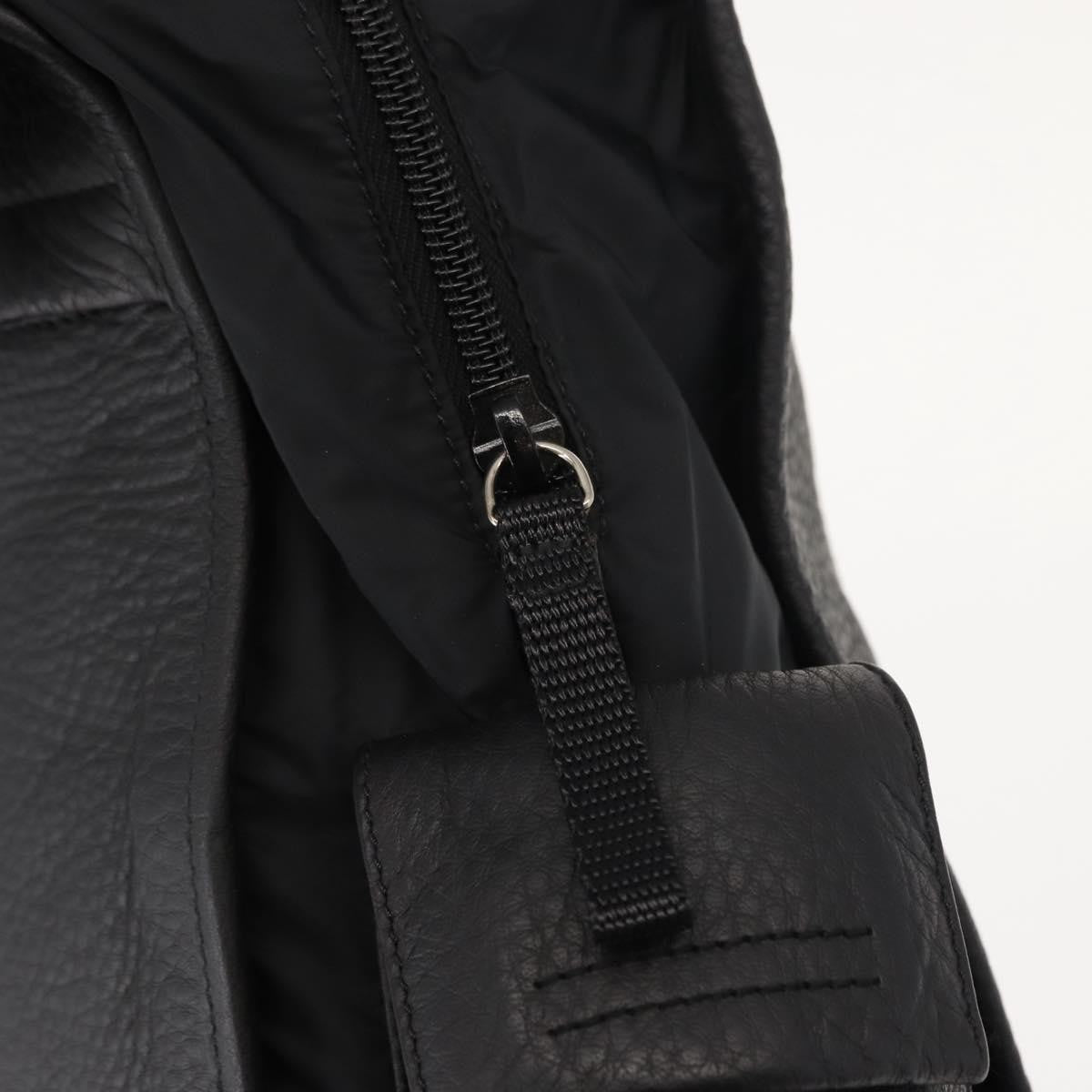 Prada Sport Briefcase Nylon And Leather Black Nylon Briefcase Bag