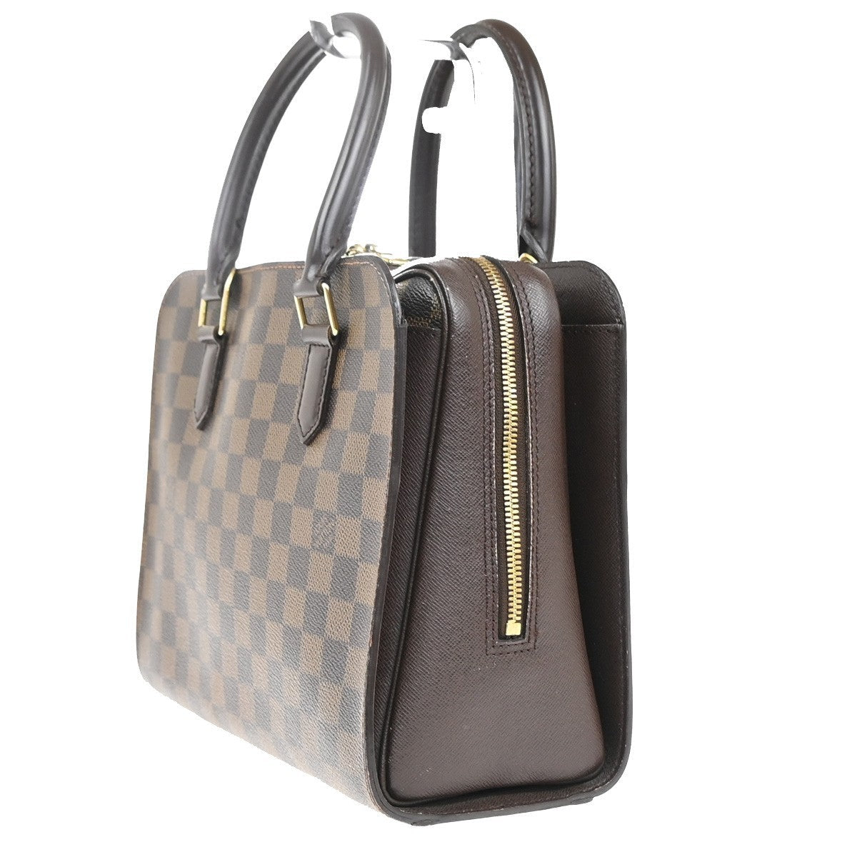 Louis Vuitton Triana Bag Damier Brown Canvas Handbag