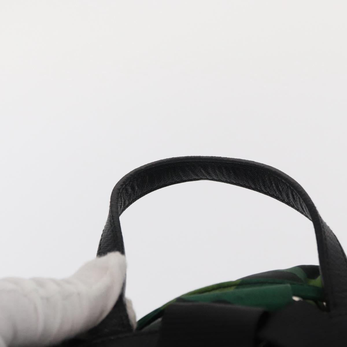 Prada Camouflage Backpack Tessuto Green Nylon Backpack Bag