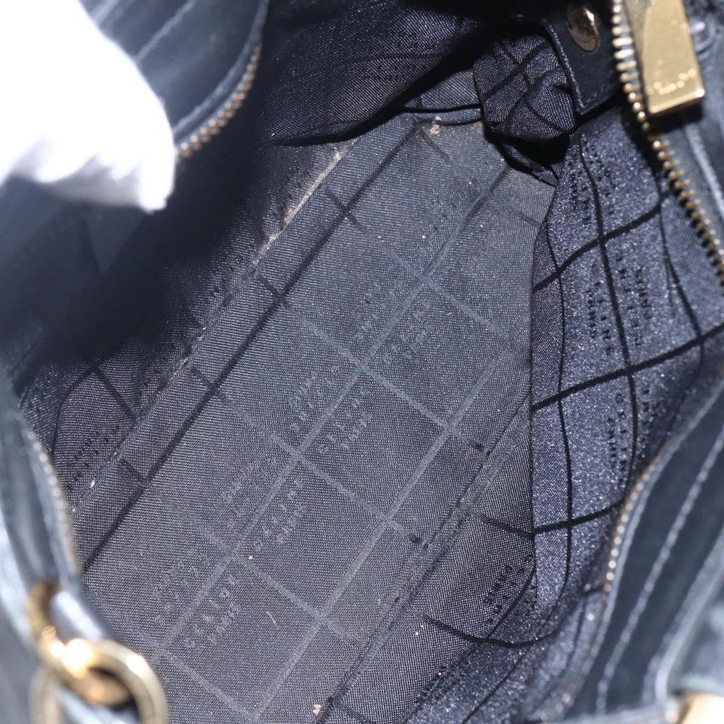 Celine Handbag Leather Black Leather Handbag