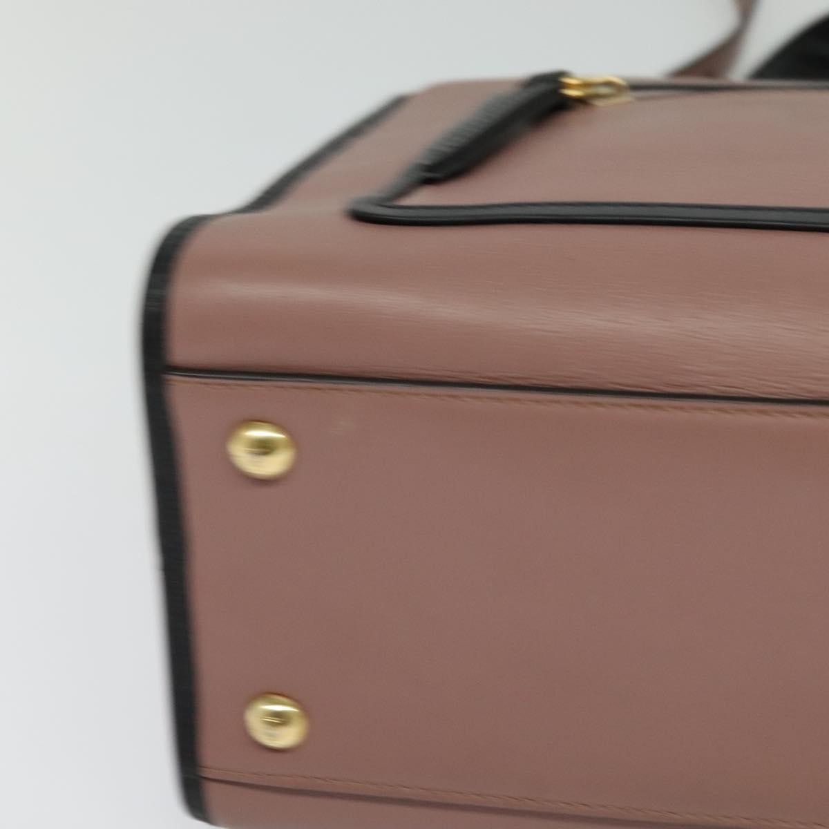 Fendi Runaway Bag Leather Pink Leather Bag
