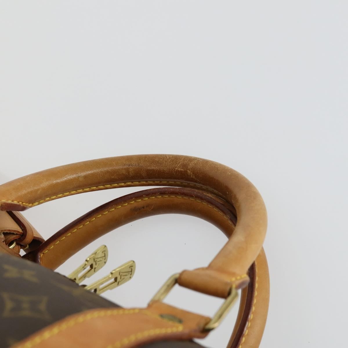 Louis Vuitton Keepall Bag Monogram Canvas Brown Canvas Travel Bag