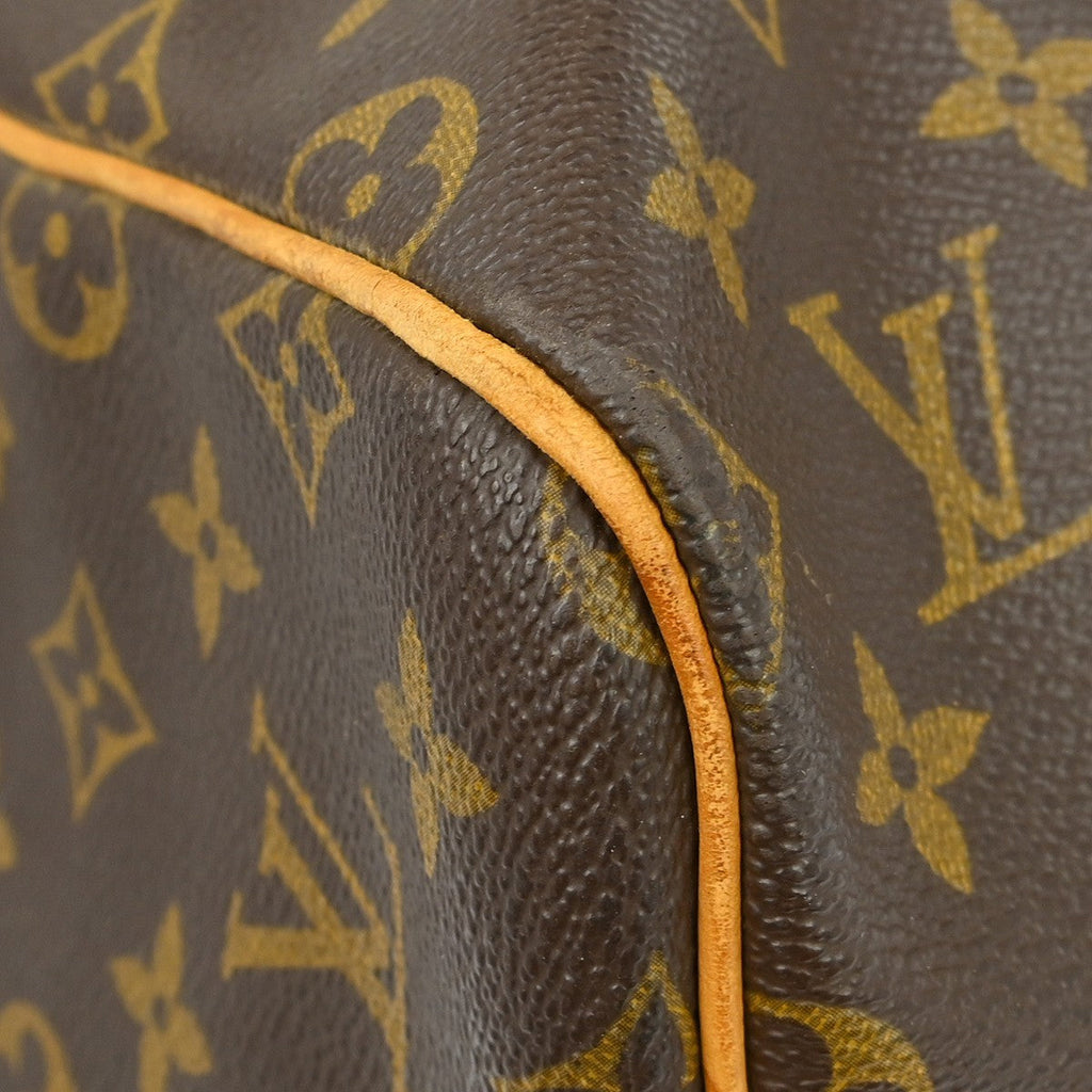 Louis Vuitton Keepall Bag Monogram Canvas Brown Canvas Travel Bag
