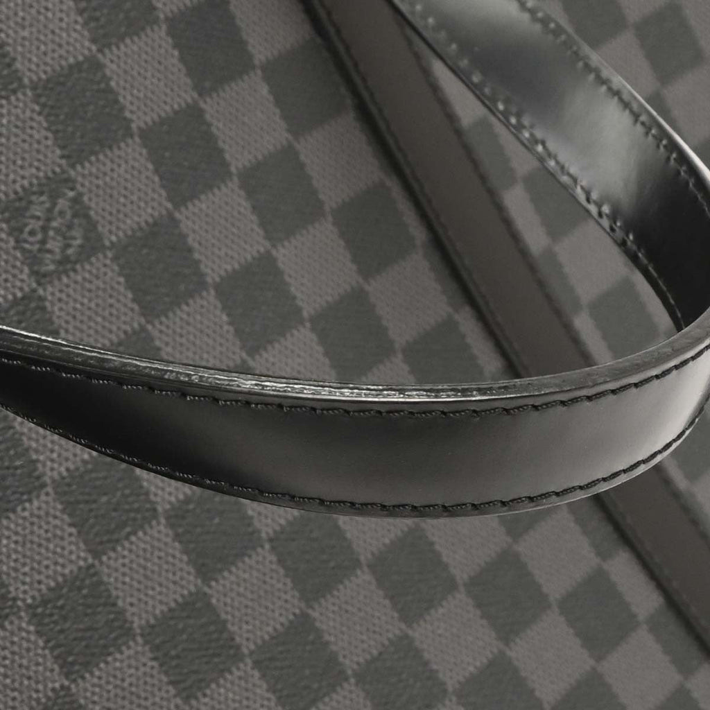 Louis Vuitton Jorn Briefcase Damier Graphite Black Canvas Briefcase Bag