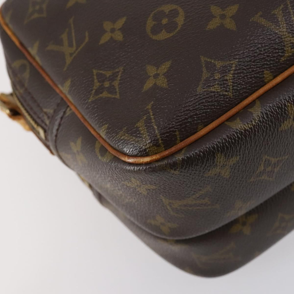 Louis Vuitton Reporter Bag Monogram Canvas Brown Canvas Shoulder Bag