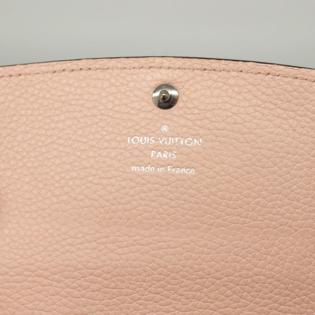 Louis Vuitton Iris Wallet Mahina Leather Pink Leather Wallets Accessory