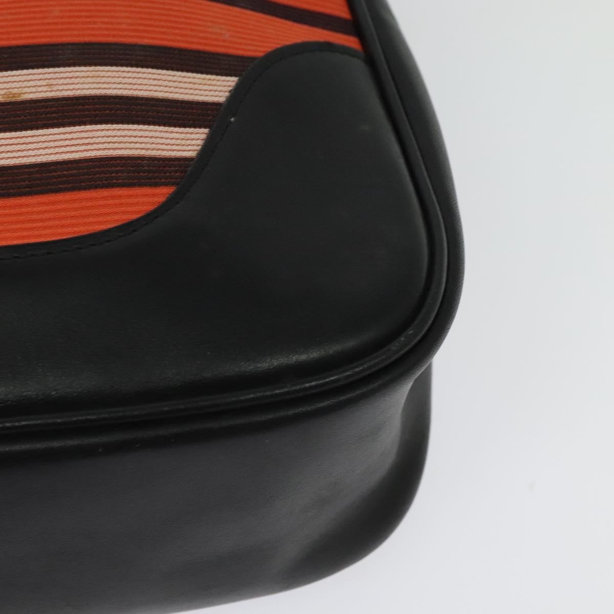 Burberry Blue Label Shoulder Bag Canvas Orange Canvas Shoulder Bag