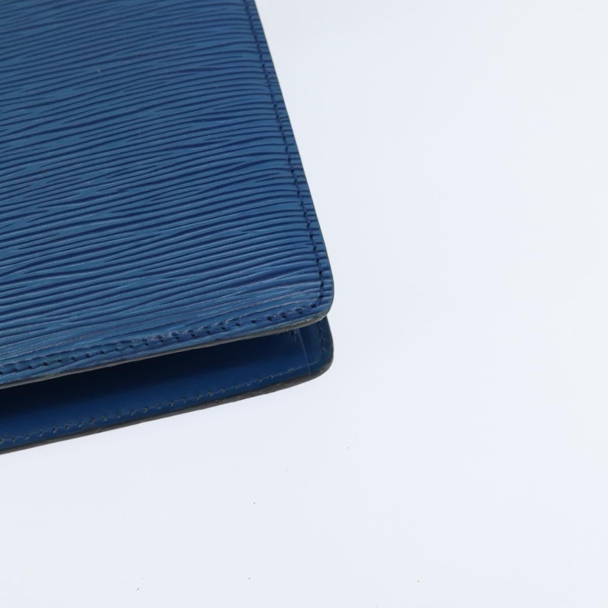 Louis Vuitton Capucines Shoulder Bag Epi Leather Blue Leather Shoulder Bag